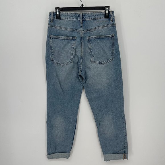 Women's Zara Mom Fit Jeans 6 - Picture 2 of 3
